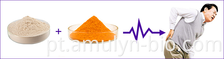 Osteocollagen collagen peptide with curcumin